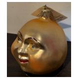 FR - Christopher Radko Celestial Sun Glass Ornament