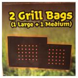 S - Lot of 6 Tekno Nonstick BBQ Grill Bags 2-Pack Sets