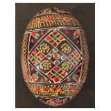 S - Set of 3 Hand-Painted Wooden Ukrainian Eggs