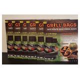 S - Lot of 6 Tekno Nonstick BBQ Grill Bags 2-Packs