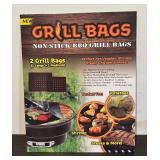 S - Lot of 6 Tekno Nonstick BBQ Grill Bags 2-Packs
