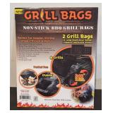 S - Lot of 6 Tekno Nonstick BBQ Grill Bags 2-Packs