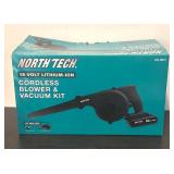 FR - North Tech 18V Cordless Blower and Vacuum Kit
