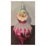 FR - Christopher Radko Joey Clown Glass Ornament