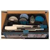 FR - Electric Spin Scrubber 8-in-1 Cleaning Kit with Multiple Brush Heads