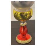 FR - Christmas Ornament with Gold and Red Accents