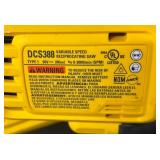 G - DeWalt DCS388 60V Max Brushless Reciprocating Saw (No Battery)