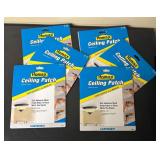 G - Set of 5 Homax Perforated Aluminum Ceiling Patches