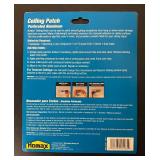 G - Set of 5 Homax Perforated Aluminum Ceiling Patches