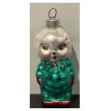 FR - Christopher Radko Eskimo Kitty Glass Ornament