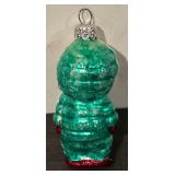 FR - Christopher Radko Eskimo Kitty Glass Ornament