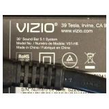 LR - Vizio 36-Inch Sound Bar 5.1 System Model: V51-H6