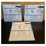 LR - Assorted Fabric Storage Drawers and Bins Collection