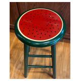 LR - Watermelon Motif Bar Stool