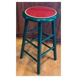 LR - Watermelon Motif Bar Stool