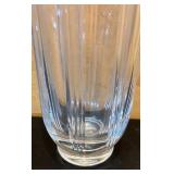 LR - Miller Rogaska Handmade Crystal Vase