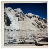 LR - Framed Glacier Landscape Print