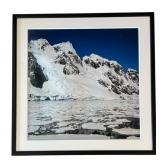 LR - Framed Glacier Landscape Print