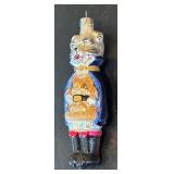 FR - Christopher Radko Puss in Boots Glass Ornament