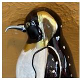 FR - Festive Glass Penguin Clip Ornament