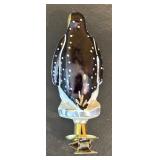 FR - Festive Glass Penguin Clip Ornament