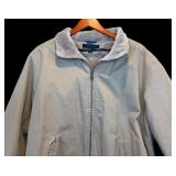 MBC - Tommy Hilfiger Size Large Light Gray Zip-Up Jacket