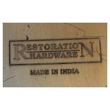 MB - Stainless Steel Chafing Dish and Restoration Hardware Domed Serving Platter