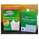 MB - Swiffer and Duster Cleaning Lot with Dry Sweeping Refills and Handles