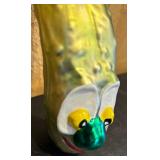 FR - Glass Christmas Pickle Ornament with Whimsical Face
