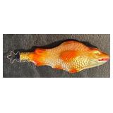 FR - Vintage Glass Fish Christmas Ornament
