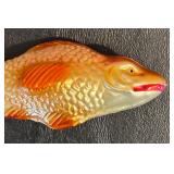 FR - Vintage Glass Fish Christmas Ornament