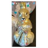 FR - Collection of 5 Gorgeous Glass Christmas Ornaments