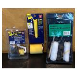 MB - Lot of New Painting Supplies Including Brush Roller Kits and Mini Trimmers