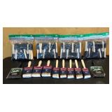MB - Large Collection of New Paint Brushes and Foam Brush Sets