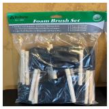 MB - Large Collection of New Paint Brushes and Foam Brush Sets