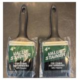 MB - Large Collection of New Paint Brushes and Foam Brush Sets