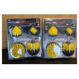 MB - Cleaning Brush and Scrubber Collection with Drill Attachments and 3M Removal System