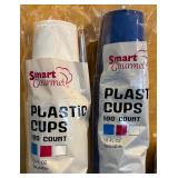 MBC - Lot of New Paper and Plastic Cups Assorted Sizes 12oz 16oz 18oz - Staples and Smart Gourmet