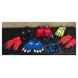 LR - Collection of 8 Pairs Work Gloves by Craftsman, Rugged Wear, GH and More