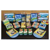 LR - Large Assortment of Household Cleaning Sponges, Scrubbers, Handi Wipes and Cleaning Mitts
