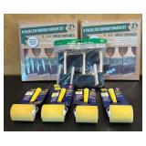MB - New Painting Supplies Set with Brush Packs, Foam Brush Set and Rollers