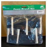 MB - New Painting Supplies Set with Brush Packs, Foam Brush Set and Rollers