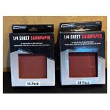 LR - Lot of Sandpaper Sheets and Dynaforge Sanding Sponges Assortment