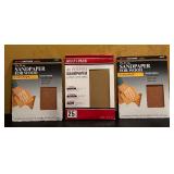 MBC - Lot of Sandpaper, Steel Wool, Sanding Sponges and Surface Conditioning Discs