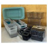 MBC - Collection of Plastic Organizers and Kitchen Storage Solutions