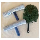 MBC - Assorted Mopping and Dusting Supplies with Microfiber Pads and Cleaning Tools
