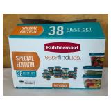 MB - Kitchen Storage and Serveware Lot: Rubbermaid Containers, Serving Trays and Rapid Mac Cookers