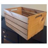 T - Set of 5 Wooden Storage Crates