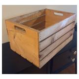 T - Set of 5 Wooden Storage Crates