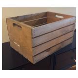 T - Set of 5 Wooden Storage Crates